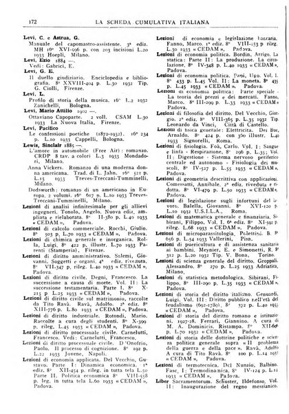 La scheda cumulativa italiana bollettino bibliografico