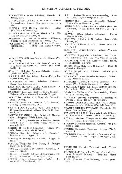 La scheda cumulativa italiana bollettino bibliografico