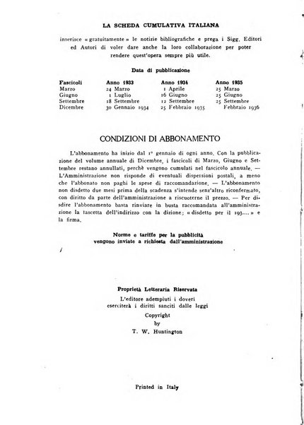 La scheda cumulativa italiana bollettino bibliografico