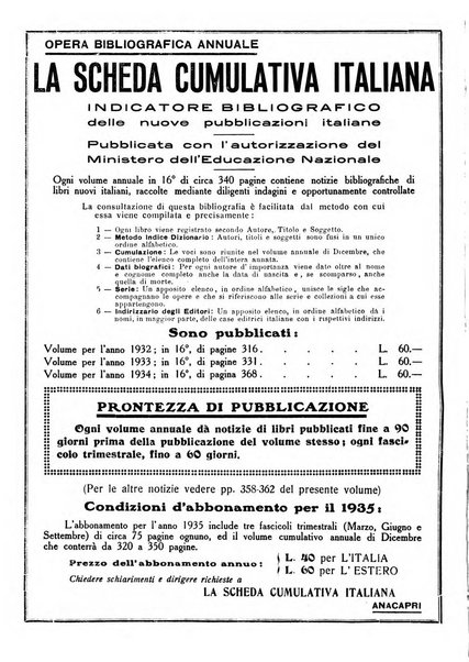 La scheda cumulativa italiana bollettino bibliografico