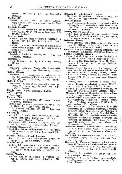 La scheda cumulativa italiana bollettino bibliografico