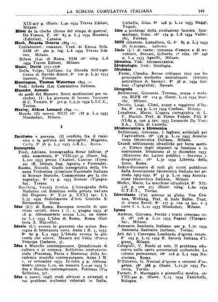 La scheda cumulativa italiana bollettino bibliografico