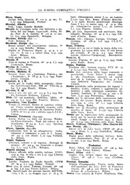 La scheda cumulativa italiana bollettino bibliografico