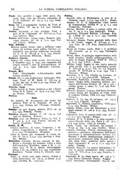 La scheda cumulativa italiana bollettino bibliografico