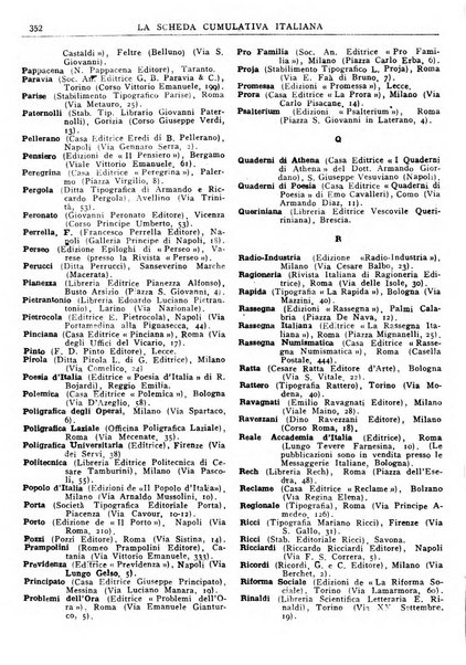 La scheda cumulativa italiana bollettino bibliografico