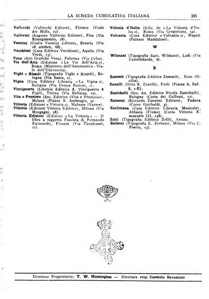 La scheda cumulativa italiana bollettino bibliografico