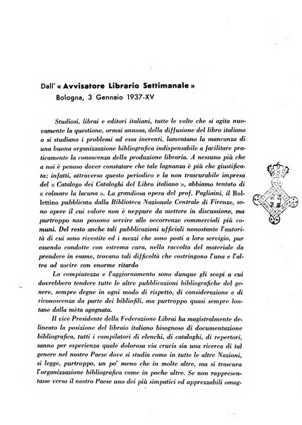 La scheda cumulativa italiana bollettino bibliografico