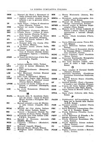 La scheda cumulativa italiana bollettino bibliografico