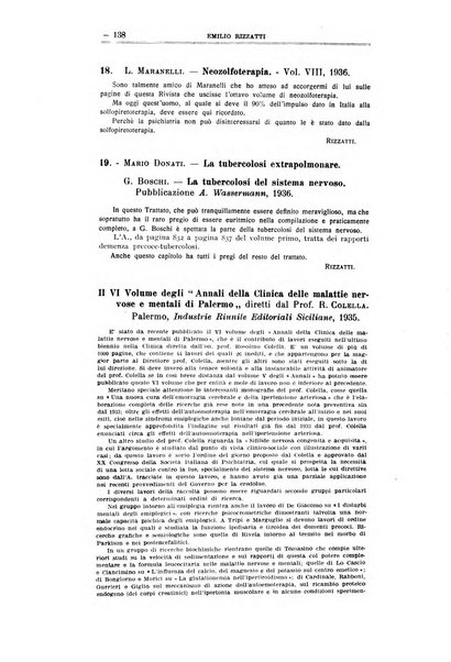 Schizofrenie bollettino trimestrale del primo Centro Provinciale di studio della demenza precoce