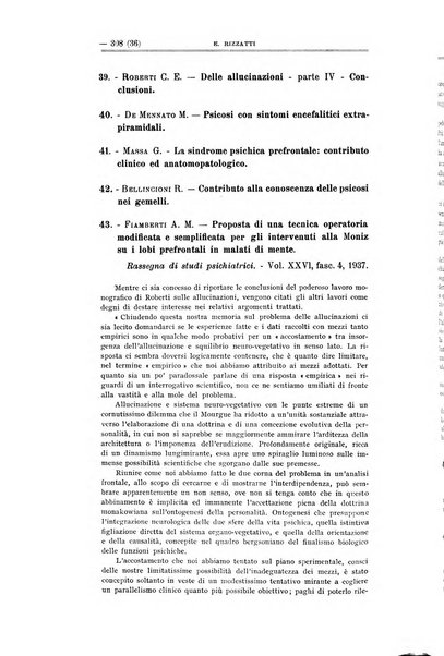 Schizofrenie bollettino trimestrale del primo Centro Provinciale di studio della demenza precoce