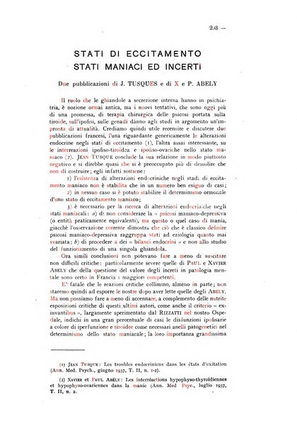 Schizofrenie bollettino trimestrale del primo Centro Provinciale di studio della demenza precoce