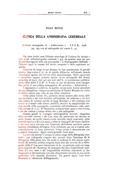 Schizofrenie bollettino trimestrale del primo Centro Provinciale di studio della demenza precoce