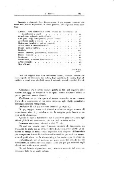 Schizofrenie bollettino trimestrale del primo Centro Provinciale di studio della demenza precoce