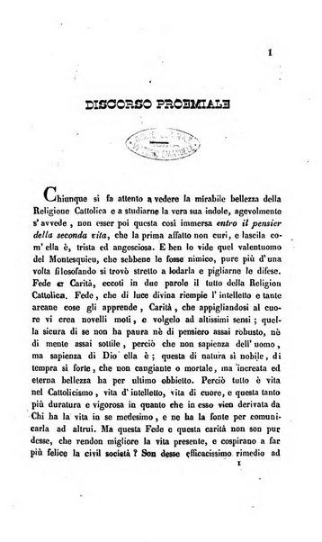 La scienza e la fede raccolta religiosa, scientifica, letteraria ed artistica, che mostra come il sapere umano rende testimonianza alla religione cattolica