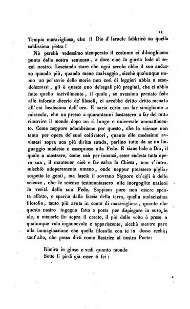 La scienza e la fede raccolta religiosa, scientifica, letteraria ed artistica, che mostra come il sapere umano rende testimonianza alla religione cattolica