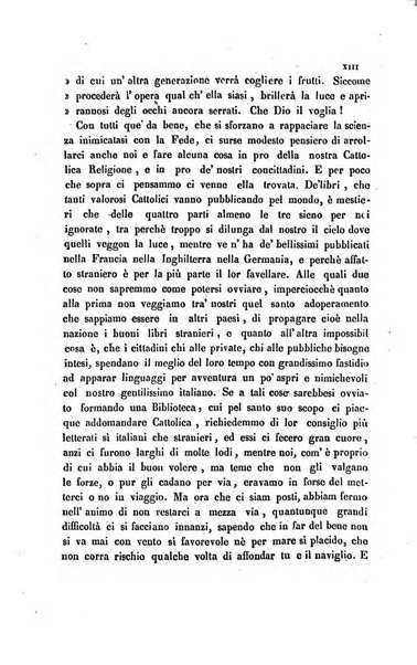 La scienza e la fede raccolta religiosa, scientifica, letteraria ed artistica, che mostra come il sapere umano rende testimonianza alla religione cattolica