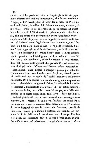 La scienza e la fede raccolta religiosa, scientifica, letteraria ed artistica, che mostra come il sapere umano rende testimonianza alla religione cattolica