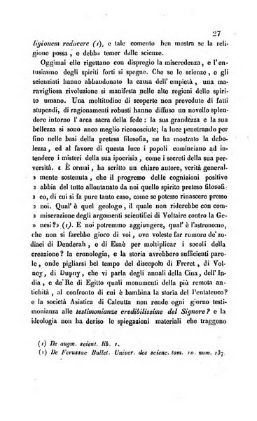 La scienza e la fede raccolta religiosa, scientifica, letteraria ed artistica, che mostra come il sapere umano rende testimonianza alla religione cattolica