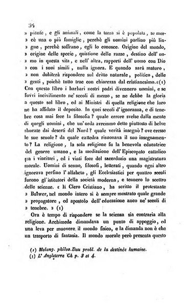 La scienza e la fede raccolta religiosa, scientifica, letteraria ed artistica, che mostra come il sapere umano rende testimonianza alla religione cattolica