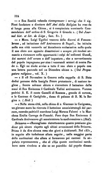 La scienza e la fede raccolta religiosa, scientifica, letteraria ed artistica, che mostra come il sapere umano rende testimonianza alla religione cattolica