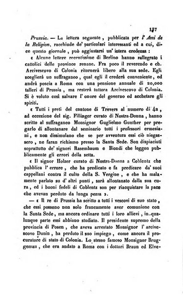 La scienza e la fede raccolta religiosa, scientifica, letteraria ed artistica, che mostra come il sapere umano rende testimonianza alla religione cattolica