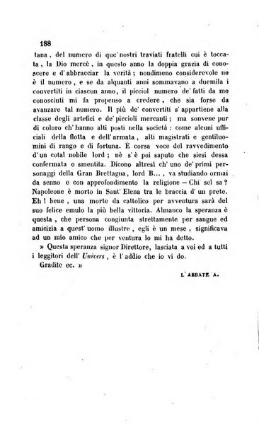 La scienza e la fede raccolta religiosa, scientifica, letteraria ed artistica, che mostra come il sapere umano rende testimonianza alla religione cattolica