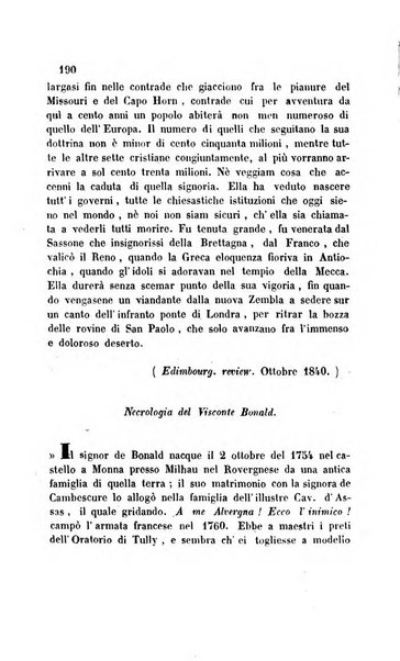 La scienza e la fede raccolta religiosa, scientifica, letteraria ed artistica, che mostra come il sapere umano rende testimonianza alla religione cattolica