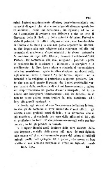 La scienza e la fede raccolta religiosa, scientifica, letteraria ed artistica, che mostra come il sapere umano rende testimonianza alla religione cattolica