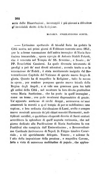 La scienza e la fede raccolta religiosa, scientifica, letteraria ed artistica, che mostra come il sapere umano rende testimonianza alla religione cattolica