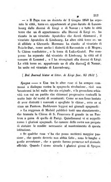 La scienza e la fede raccolta religiosa, scientifica, letteraria ed artistica, che mostra come il sapere umano rende testimonianza alla religione cattolica