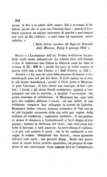 La scienza e la fede raccolta religiosa, scientifica, letteraria ed artistica, che mostra come il sapere umano rende testimonianza alla religione cattolica