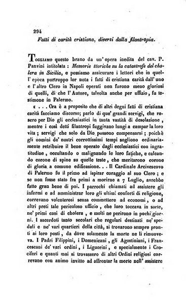 La scienza e la fede raccolta religiosa, scientifica, letteraria ed artistica, che mostra come il sapere umano rende testimonianza alla religione cattolica