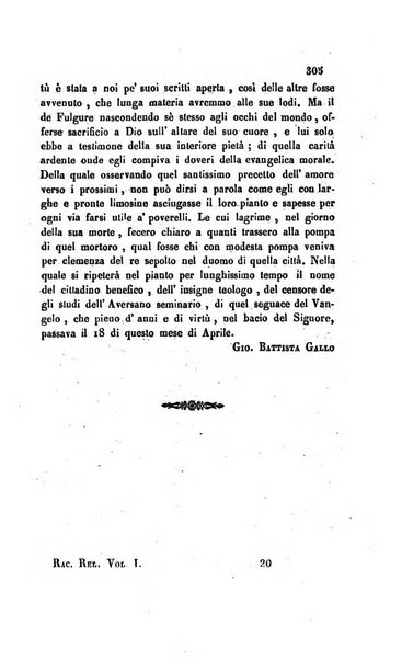 La scienza e la fede raccolta religiosa, scientifica, letteraria ed artistica, che mostra come il sapere umano rende testimonianza alla religione cattolica