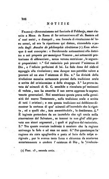 La scienza e la fede raccolta religiosa, scientifica, letteraria ed artistica, che mostra come il sapere umano rende testimonianza alla religione cattolica