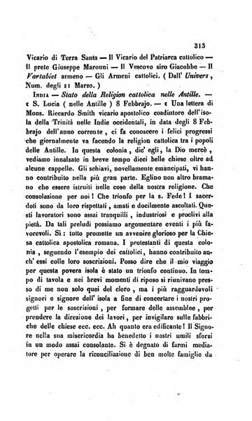 La scienza e la fede raccolta religiosa, scientifica, letteraria ed artistica, che mostra come il sapere umano rende testimonianza alla religione cattolica