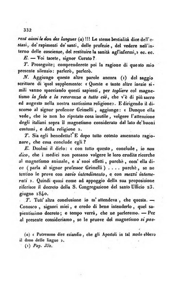 La scienza e la fede raccolta religiosa, scientifica, letteraria ed artistica, che mostra come il sapere umano rende testimonianza alla religione cattolica