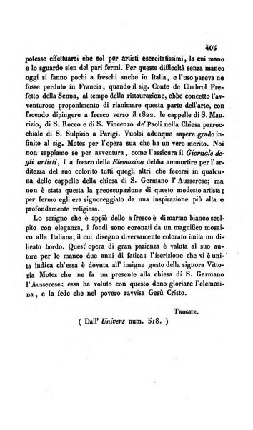 La scienza e la fede raccolta religiosa, scientifica, letteraria ed artistica, che mostra come il sapere umano rende testimonianza alla religione cattolica