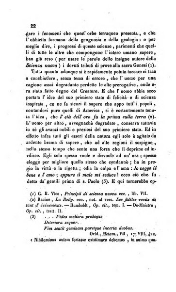 La scienza e la fede raccolta religiosa, scientifica, letteraria ed artistica, che mostra come il sapere umano rende testimonianza alla religione cattolica