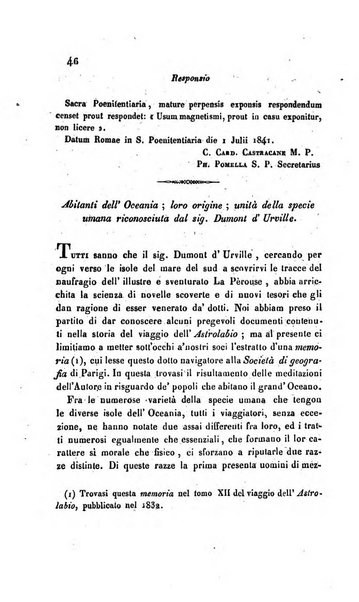 La scienza e la fede raccolta religiosa, scientifica, letteraria ed artistica, che mostra come il sapere umano rende testimonianza alla religione cattolica