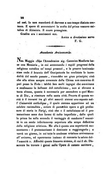 La scienza e la fede raccolta religiosa, scientifica, letteraria ed artistica, che mostra come il sapere umano rende testimonianza alla religione cattolica