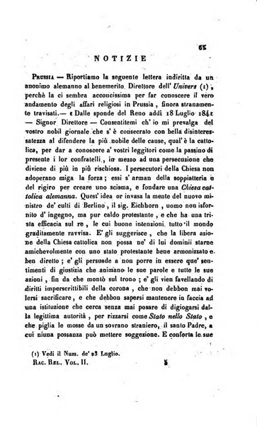 La scienza e la fede raccolta religiosa, scientifica, letteraria ed artistica, che mostra come il sapere umano rende testimonianza alla religione cattolica