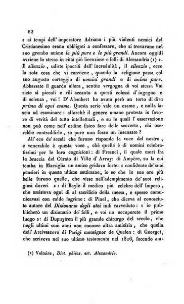 La scienza e la fede raccolta religiosa, scientifica, letteraria ed artistica, che mostra come il sapere umano rende testimonianza alla religione cattolica