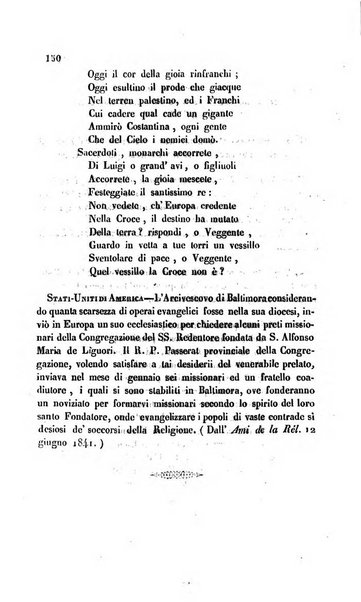 La scienza e la fede raccolta religiosa, scientifica, letteraria ed artistica, che mostra come il sapere umano rende testimonianza alla religione cattolica