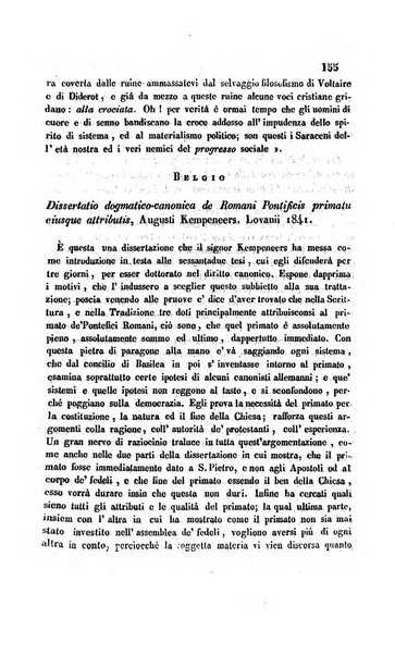 La scienza e la fede raccolta religiosa, scientifica, letteraria ed artistica, che mostra come il sapere umano rende testimonianza alla religione cattolica