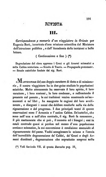 La scienza e la fede raccolta religiosa, scientifica, letteraria ed artistica, che mostra come il sapere umano rende testimonianza alla religione cattolica