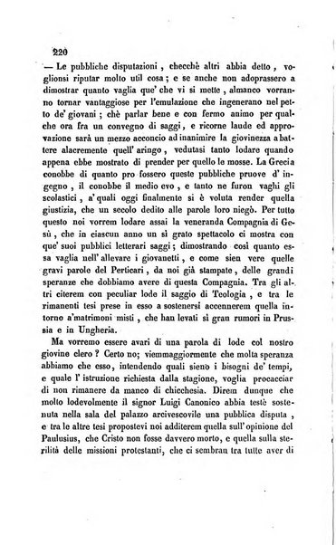 La scienza e la fede raccolta religiosa, scientifica, letteraria ed artistica, che mostra come il sapere umano rende testimonianza alla religione cattolica