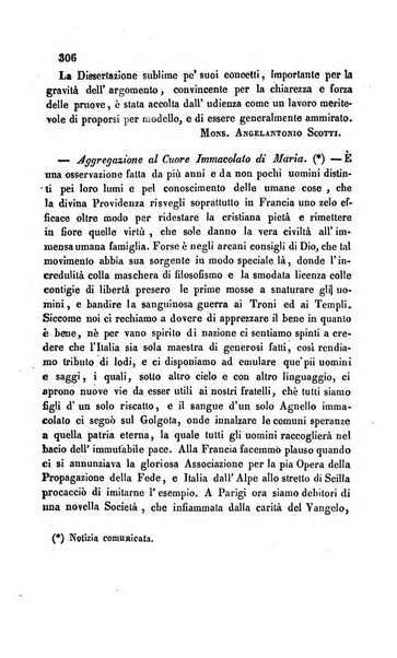 La scienza e la fede raccolta religiosa, scientifica, letteraria ed artistica, che mostra come il sapere umano rende testimonianza alla religione cattolica