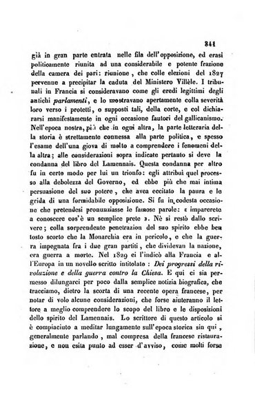 La scienza e la fede raccolta religiosa, scientifica, letteraria ed artistica, che mostra come il sapere umano rende testimonianza alla religione cattolica