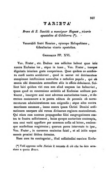 La scienza e la fede raccolta religiosa, scientifica, letteraria ed artistica, che mostra come il sapere umano rende testimonianza alla religione cattolica