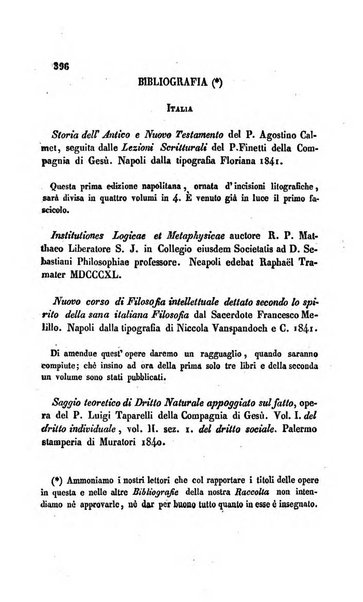 La scienza e la fede raccolta religiosa, scientifica, letteraria ed artistica, che mostra come il sapere umano rende testimonianza alla religione cattolica